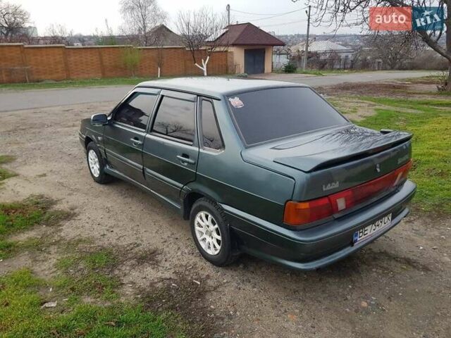 Зелений ВАЗ 2115 Самара, об'ємом двигуна 1.6 л та пробігом 195 тис. км за 1450 $, фото 7 на Automoto.ua