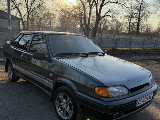 Зелений ВАЗ 2115 Самара, об'ємом двигуна 1.6 л та пробігом 170 тис. км за 2505 $, фото 4 на Automoto.ua