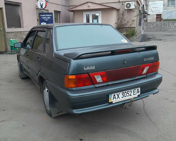 Зелений ВАЗ 2115 Самара, об'ємом двигуна 1.6 л та пробігом 250 тис. км за 2400 $, фото 3 на Automoto.ua