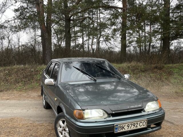 Зеленый ВАЗ 2115 Самара, объемом двигателя 1.6 л и пробегом 200 тыс. км за 1450 $, фото 2 на Automoto.ua