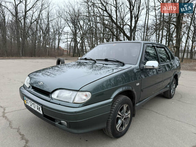 Зеленый ВАЗ 2115 Самара, объемом двигателя 1.6 л и пробегом 124 тыс. км за 2600 $, фото 41 на Automoto.ua