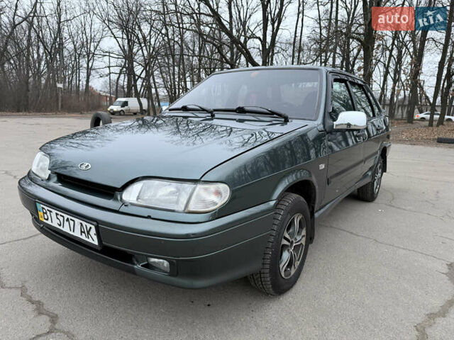 Зеленый ВАЗ 2115 Самара, объемом двигателя 1.6 л и пробегом 124 тыс. км за 2600 $, фото 6 на Automoto.ua
