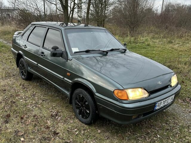 Зелений ВАЗ 2115 Самара, об'ємом двигуна 1.6 л та пробігом 291 тис. км за 1100 $, фото 1 на Automoto.ua