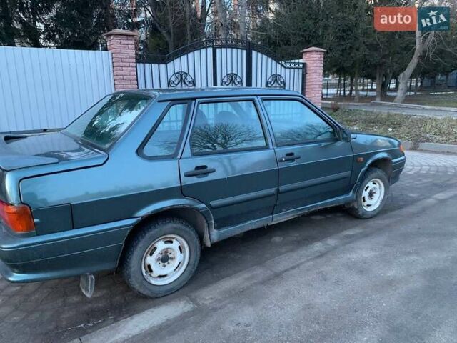 Зеленый ВАЗ 2115 Самара, объемом двигателя 1.6 л и пробегом 193 тыс. км за 2100 $, фото 5 на Automoto.ua