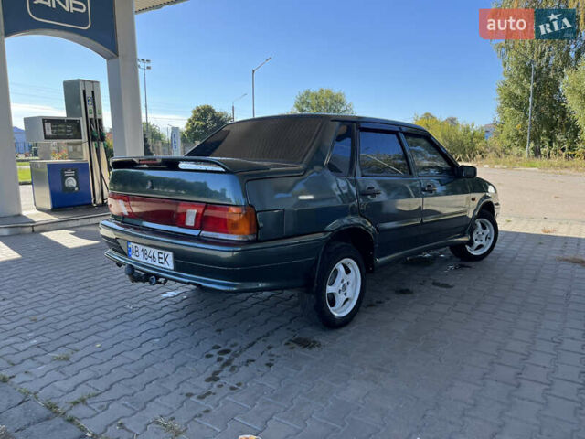 Зеленый ВАЗ 2115 Самара, объемом двигателя 1.6 л и пробегом 150 тыс. км за 2300 $, фото 9 на Automoto.ua