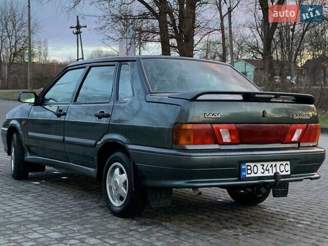 Зелений ВАЗ 2115 Самара, об'ємом двигуна 1.6 л та пробігом 92 тис. км за 3150 $, фото 6 на Automoto.ua
