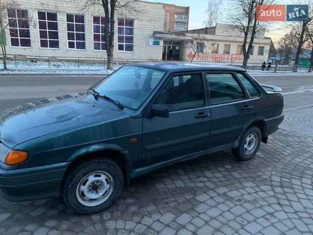Зеленый ВАЗ 2115 Самара, объемом двигателя 1.6 л и пробегом 193 тыс. км за 2100 $, фото 2 на Automoto.ua