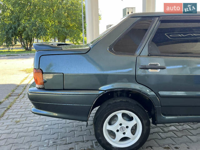 Зеленый ВАЗ 2115 Самара, объемом двигателя 1.6 л и пробегом 150 тыс. км за 2300 $, фото 11 на Automoto.ua