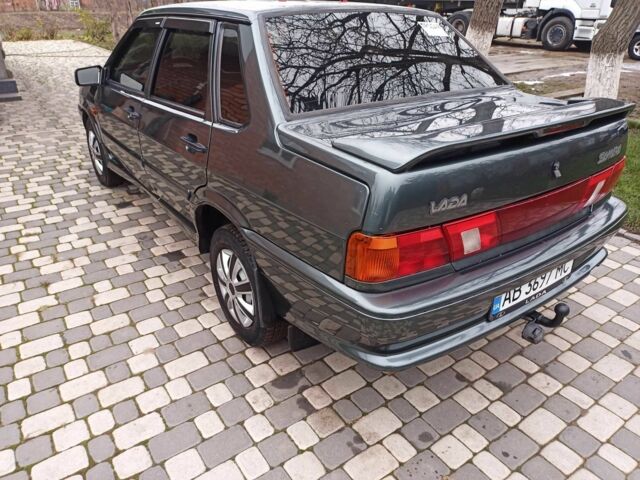 Зелений ВАЗ 2115 Самара, об'ємом двигуна 1.6 л та пробігом 47 тис. км за 3200 $, фото 1 на Automoto.ua