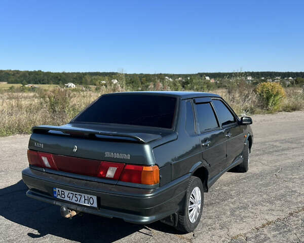 Зелений ВАЗ 2115 Самара, об'ємом двигуна 1.6 л та пробігом 160 тис. км за 2200 $, фото 2 на Automoto.ua