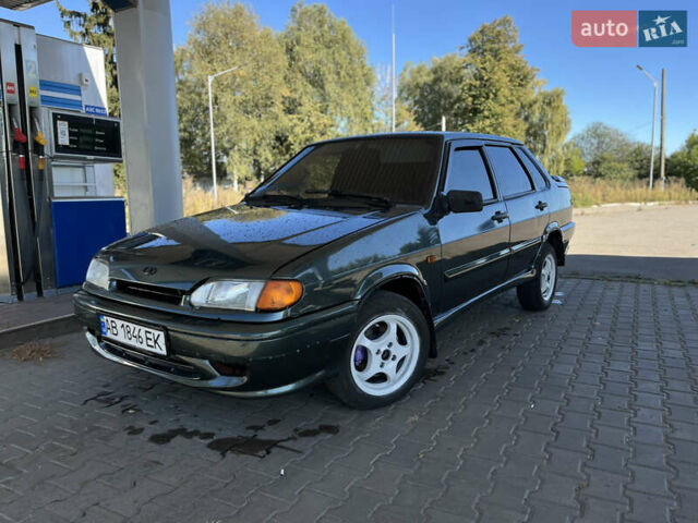 Зеленый ВАЗ 2115 Самара, объемом двигателя 1.6 л и пробегом 150 тыс. км за 2300 $, фото 25 на Automoto.ua