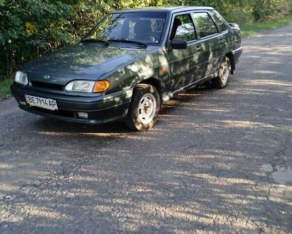 Зелений ВАЗ 2115 Самара, об'ємом двигуна 1.6 л та пробігом 145 тис. км за 2500 $, фото 6 на Automoto.ua