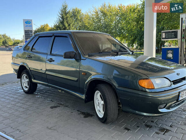Зеленый ВАЗ 2115 Самара, объемом двигателя 1.6 л и пробегом 150 тыс. км за 2300 $, фото 13 на Automoto.ua