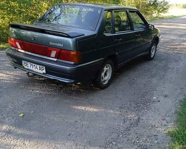 Зелений ВАЗ 2115 Самара, об'ємом двигуна 1.6 л та пробігом 145 тис. км за 2500 $, фото 2 на Automoto.ua