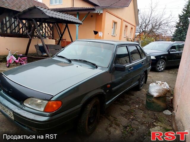 Зеленый ВАЗ 2115 Самара, объемом двигателя 1.6 л и пробегом 130 тыс. км за 2800 $, фото 2 на Automoto.ua