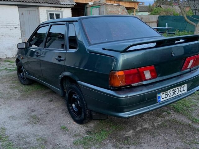 Зеленый ВАЗ 2115 Самара, объемом двигателя 0 л и пробегом 250 тыс. км за 1699 $, фото 4 на Automoto.ua