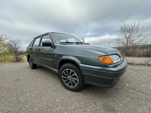 Зеленый ВАЗ 2115 Самара, объемом двигателя 1.6 л и пробегом 140 тыс. км за 2600 $, фото 9 на Automoto.ua