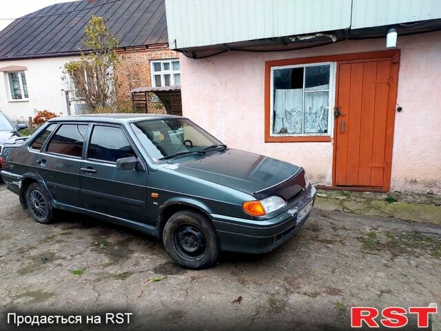 Зеленый ВАЗ 2115 Самара, объемом двигателя 1.6 л и пробегом 130 тыс. км за 2800 $, фото 3 на Automoto.ua