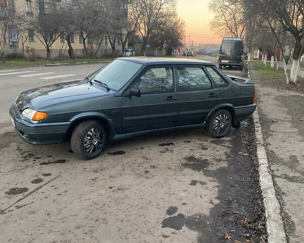 Зеленый ВАЗ 2115 Самара, объемом двигателя 0 л и пробегом 92 тыс. км за 2800 $, фото 1 на Automoto.ua