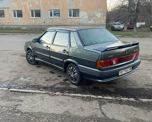 Зеленый ВАЗ 2115 Самара, объемом двигателя 0 л и пробегом 92 тыс. км за 2800 $, фото 2 на Automoto.ua