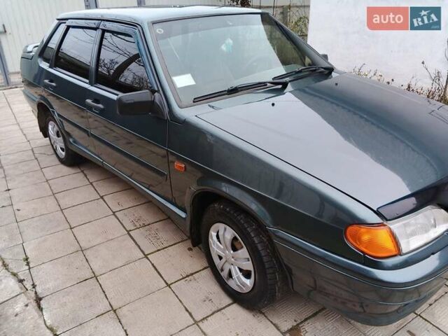 Зеленый ВАЗ 2115 Самара, объемом двигателя 1.6 л и пробегом 130 тыс. км за 1650 $, фото 4 на Automoto.ua