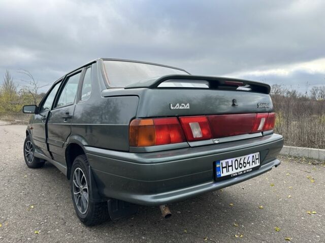 Зеленый ВАЗ 2115 Самара, объемом двигателя 1.6 л и пробегом 140 тыс. км за 2600 $, фото 1 на Automoto.ua
