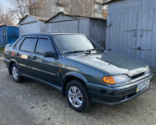 Зеленый ВАЗ 2115 Самара, объемом двигателя 1.6 л и пробегом 76 тыс. км за 3600 $, фото 21 на Automoto.ua