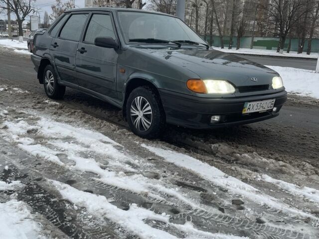 Зеленый ВАЗ 2115 Самара, объемом двигателя 1.6 л и пробегом 303 тыс. км за 1450 $, фото 15 на Automoto.ua