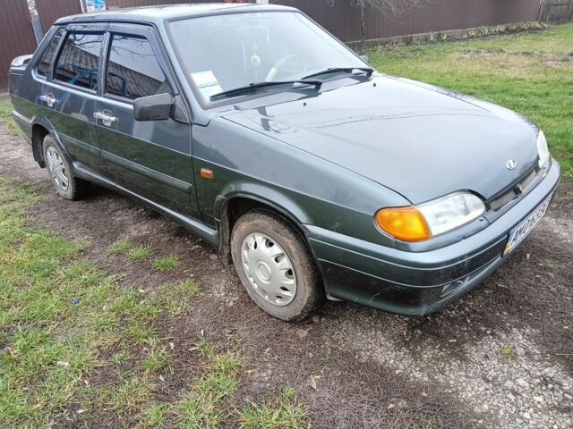 Зеленый ВАЗ 2115 Самара, объемом двигателя 0 л и пробегом 51 тыс. км за 3500 $, фото 3 на Automoto.ua