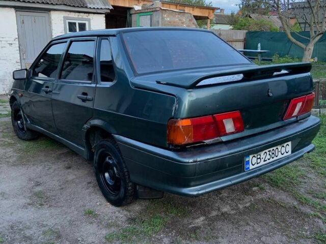 Зеленый ВАЗ 2115 Самара, объемом двигателя 0 л и пробегом 250 тыс. км за 1699 $, фото 2 на Automoto.ua