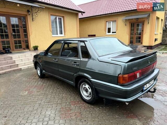 Зеленый ВАЗ 2115 Самара, объемом двигателя 1.6 л и пробегом 250 тыс. км за 1699 $, фото 2 на Automoto.ua