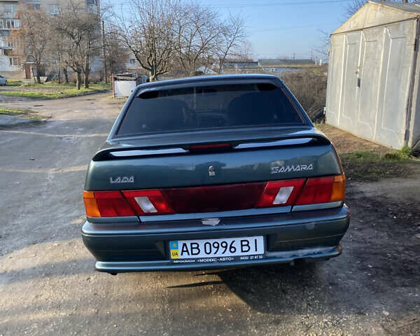 Зеленый ВАЗ 2115 Самара, объемом двигателя 1.6 л и пробегом 76 тыс. км за 3600 $, фото 4 на Automoto.ua