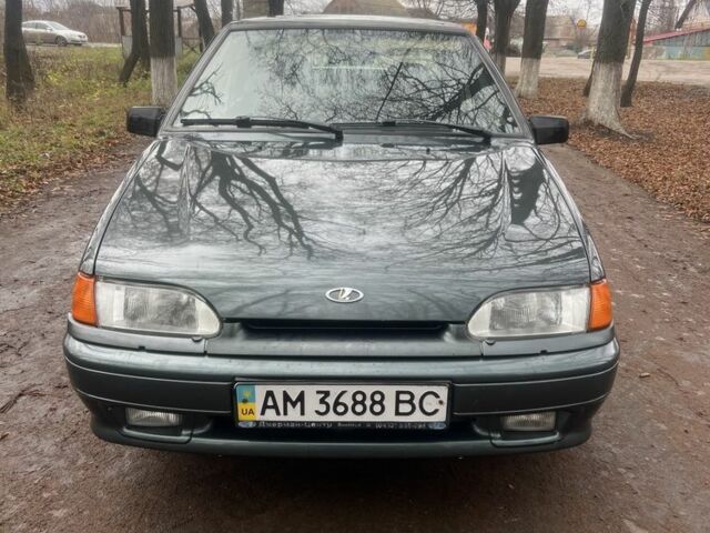 Зеленый ВАЗ 2115 Самара, объемом двигателя 1.6 л и пробегом 160 тыс. км за 2350 $, фото 1 на Automoto.ua