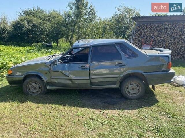 Зеленый ВАЗ 2115 Самара, объемом двигателя 1.6 л и пробегом 160 тыс. км за 1600 $, фото 10 на Automoto.ua