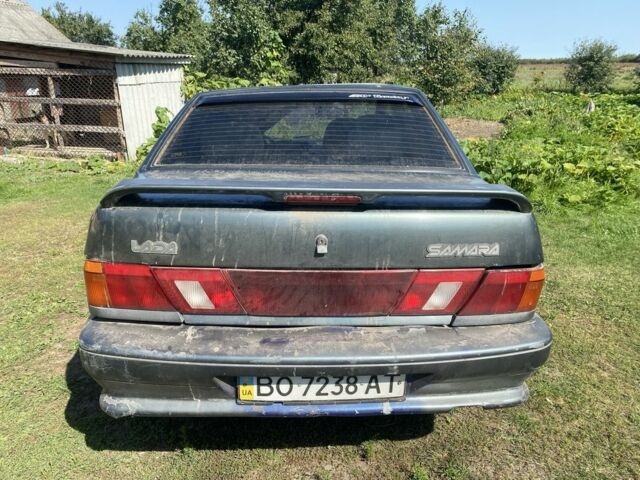 Зеленый ВАЗ 2115 Самара, объемом двигателя 0 л и пробегом 160 тыс. км за 1000 $, фото 12 на Automoto.ua