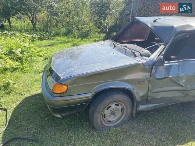 Зеленый ВАЗ 2115 Самара, объемом двигателя 1.6 л и пробегом 160 тыс. км за 1600 $, фото 8 на Automoto.ua