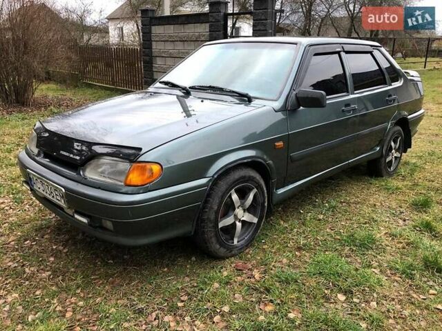 Зеленый ВАЗ 2115 Самара, объемом двигателя 1.6 л и пробегом 245 тыс. км за 2450 $, фото 10 на Automoto.ua
