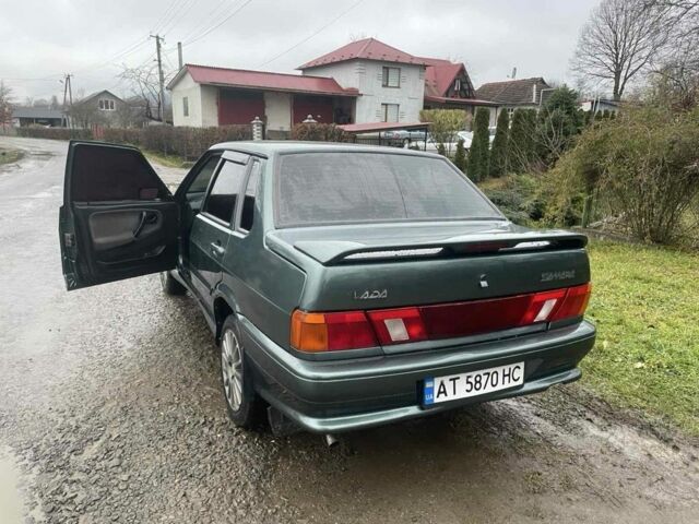 Зеленый ВАЗ 2115 Самара, объемом двигателя 1.6 л и пробегом 210 тыс. км за 2400 $, фото 9 на Automoto.ua