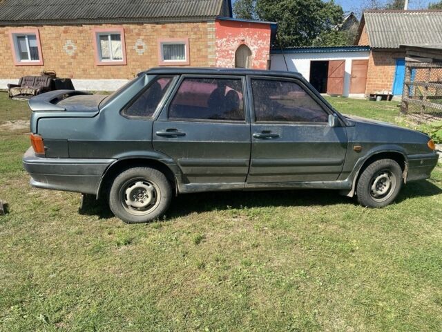 Зеленый ВАЗ 2115 Самара, объемом двигателя 0 л и пробегом 160 тыс. км за 1000 $, фото 1 на Automoto.ua