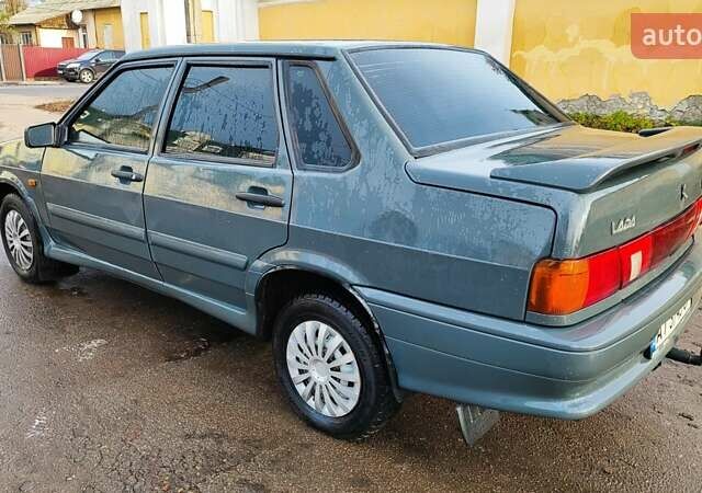 Зеленый ВАЗ 2115 Самара, объемом двигателя 1.6 л и пробегом 169 тыс. км за 2750 $, фото 11 на Automoto.ua