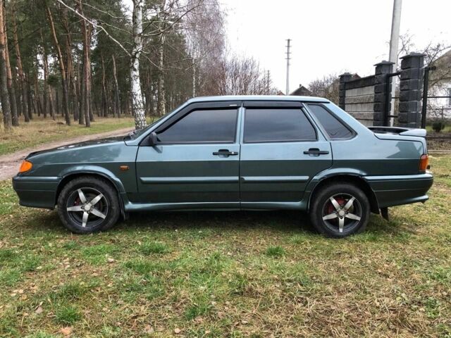 Зеленый ВАЗ 2115 Самара, объемом двигателя 1.6 л и пробегом 245 тыс. км за 2450 $, фото 10 на Automoto.ua