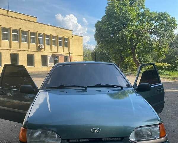 Зеленый ВАЗ 2115 Самара, объемом двигателя 1.6 л и пробегом 113 тыс. км за 3200 $, фото 4 на Automoto.ua