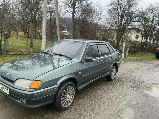 Зеленый ВАЗ 2115 Самара, объемом двигателя 1.6 л и пробегом 210 тыс. км за 2400 $, фото 1 на Automoto.ua