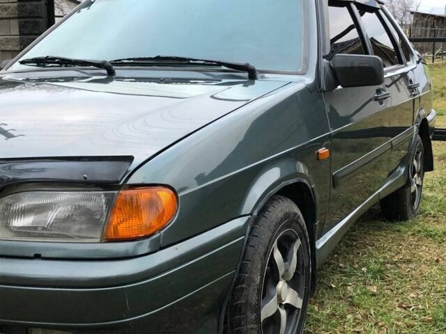 Зеленый ВАЗ 2115 Самара, объемом двигателя 1.6 л и пробегом 245 тыс. км за 2450 $, фото 13 на Automoto.ua