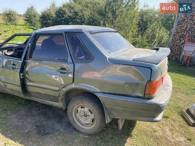 Зеленый ВАЗ 2115 Самара, объемом двигателя 1.6 л и пробегом 160 тыс. км за 1600 $, фото 12 на Automoto.ua