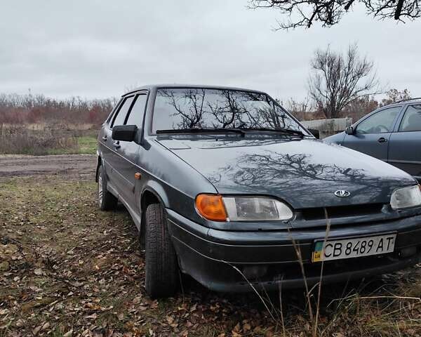 Зеленый ВАЗ 2115 Самара, объемом двигателя 1.6 л и пробегом 108 тыс. км за 2400 $, фото 4 на Automoto.ua