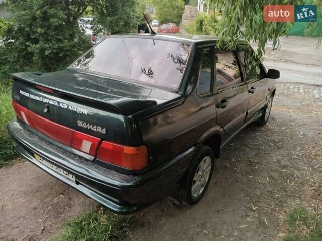 Зелений ВАЗ 2115 Самара, об'ємом двигуна 0 л та пробігом 300 тис. км за 2800 $, фото 2 на Automoto.ua