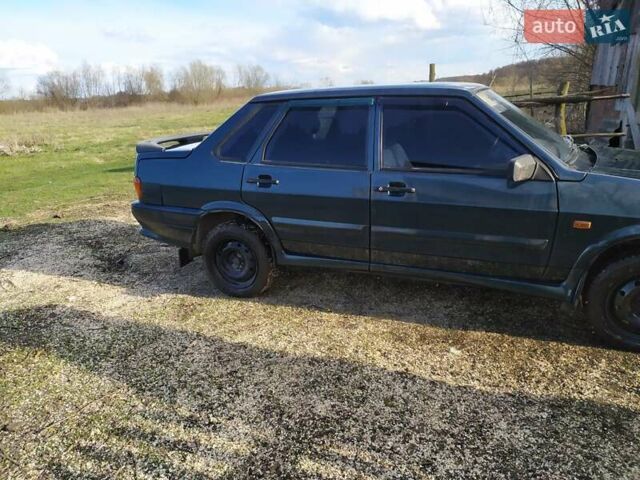 Зеленый ВАЗ 2115 Самара, объемом двигателя 1.6 л и пробегом 150 тыс. км за 1650 $, фото 7 на Automoto.ua