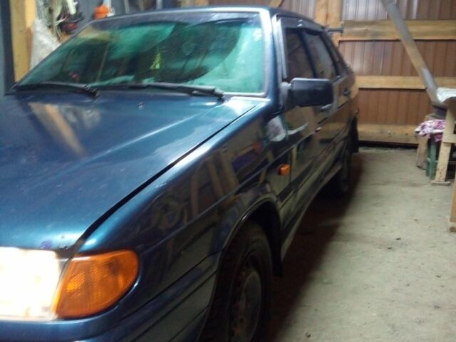 Зеленый ВАЗ 2115 Самара, объемом двигателя 1.6 л и пробегом 233 тыс. км за 1300 $, фото 4 на Automoto.ua