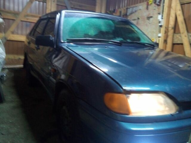 Зеленый ВАЗ 2115 Самара, объемом двигателя 1.6 л и пробегом 233 тыс. км за 1300 $, фото 3 на Automoto.ua